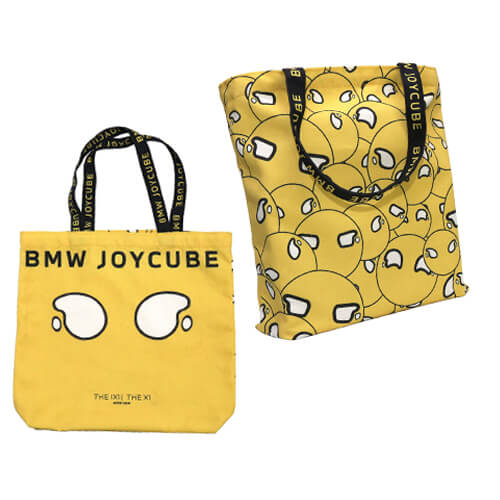 BMW all-over printed chemical fiber canvas bag