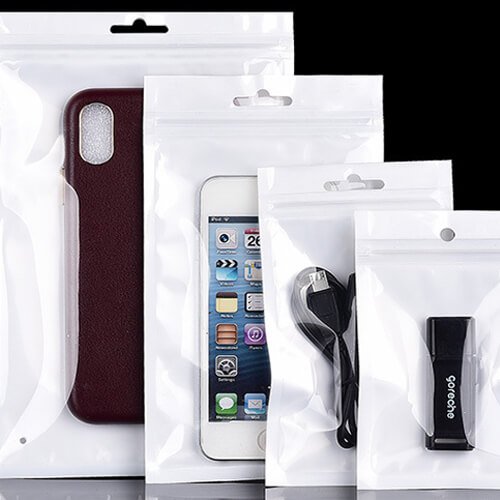 Electronic products ziplock bag case