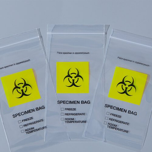 Medical specimen bag case