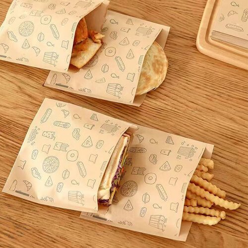 Oil-proof paper bag case