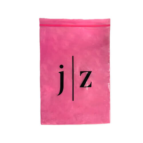 Personalized custom ziplock bag case