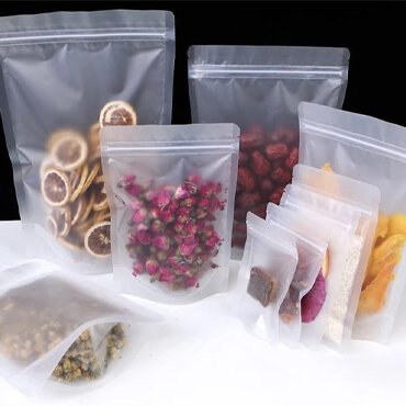 Snack stand up bag display