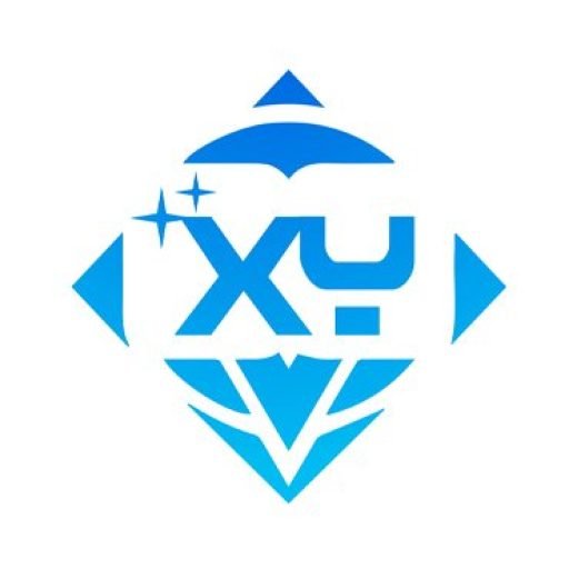 Dimensioned drawing for a custom self-seal OPP bag XIN YUAN LOGO
