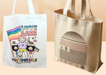 canvas tote bag...