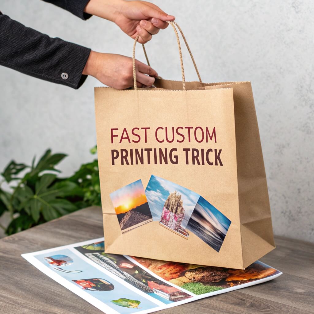 paper bag printing trick fast custom